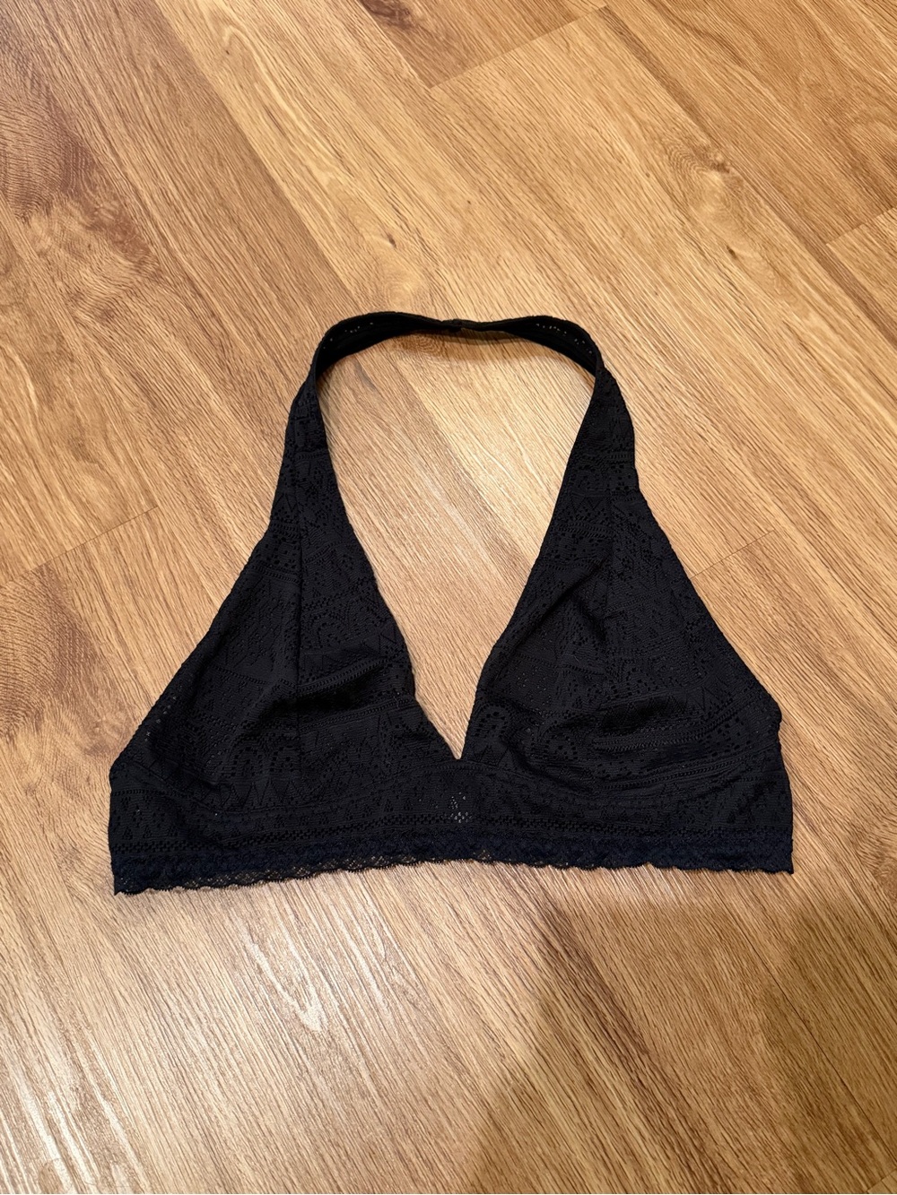 🟡3 for $15🟡Black Lace Halter Bralette - Women Intimates